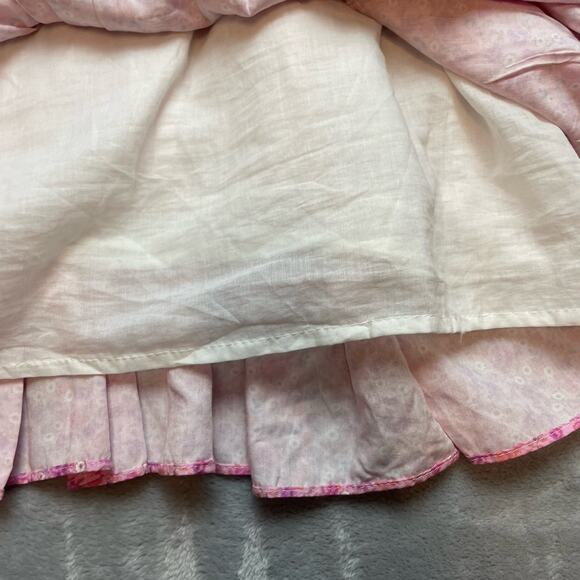 Wicked AF Jeanne Mini Dress Womens M Pink Ruched Skirt Side Zip Sweetheart Neck - Picture 6 of 9